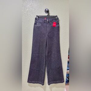 SPANX Black Wide Leg Jeans